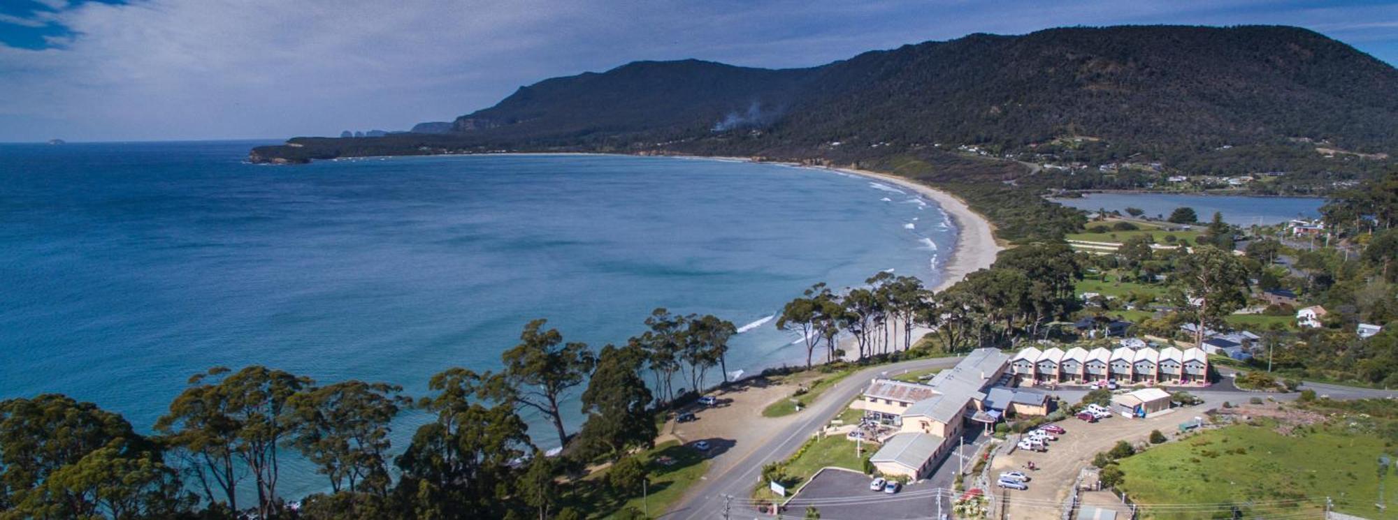 Lufra Beachside Hotel Eaglehawk Neck Buitenkant foto