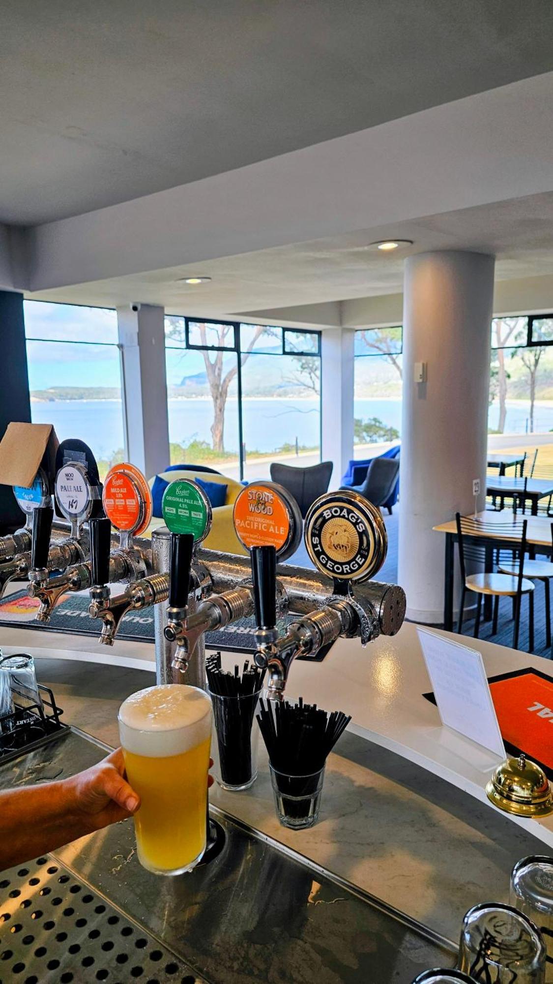Lufra Beachside Hotel Eaglehawk Neck Buitenkant foto